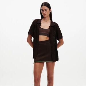 Nagnata Seda Silk Check Shirt